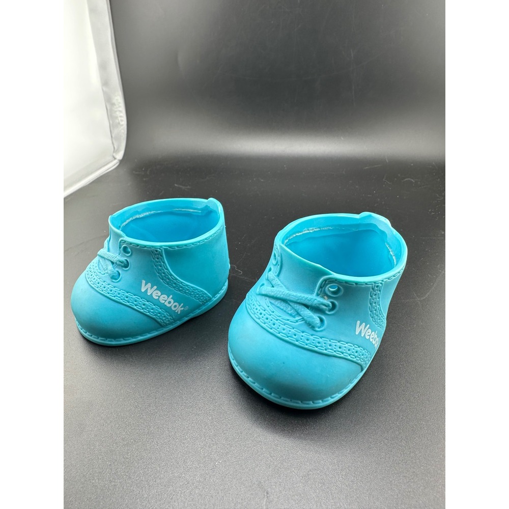 Reebok Weebok‎ Vintage Cabbage Patch Kids Blue Shoes 1980s Coleco Transitional